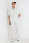 Relaxed Fit Short Sleeve Button- Up